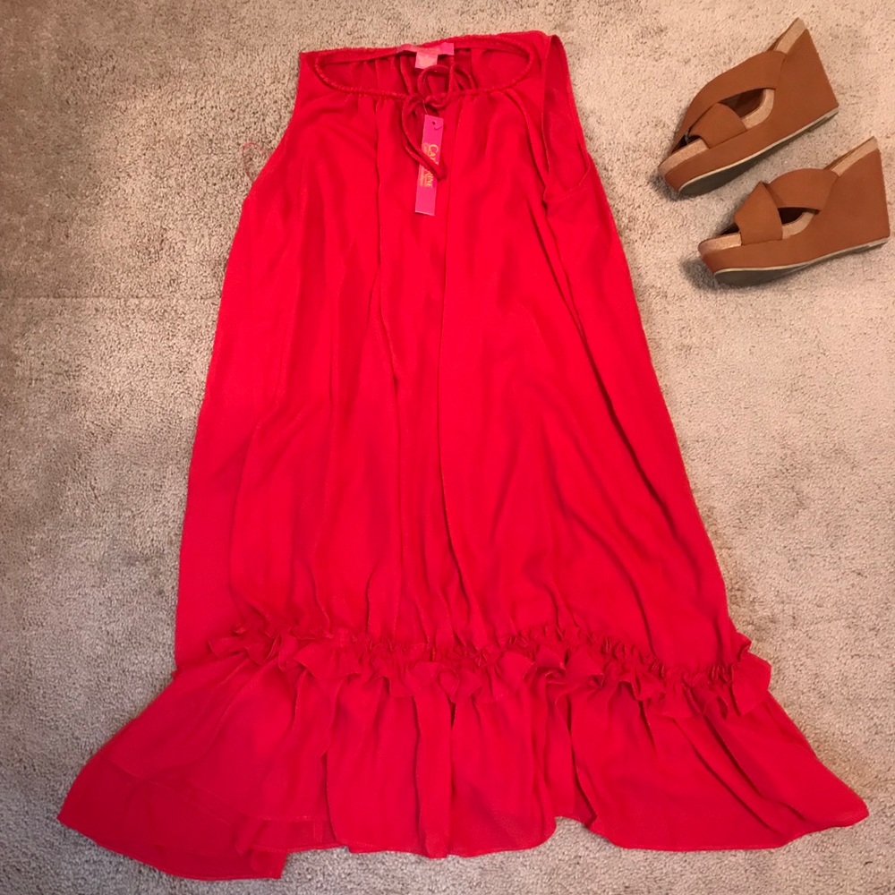 Red Catherine by Catherine Maldrino summer dress